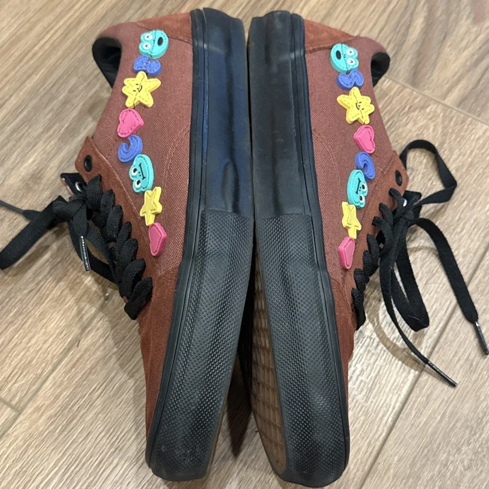 Frog Skateboards x Vans Skate Old Skool Rust Color Popcush Retro Style Size 10